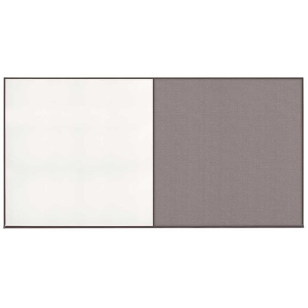 United Visual Products Enclosed Corkboard, 1 Door, 18"x24", 4" Fra UV3414-GOLD-DRKSPR